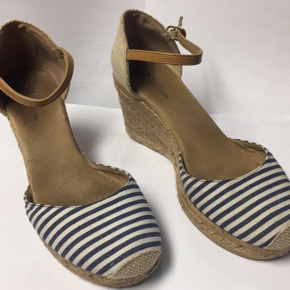 White Mountain 🏔 Mamba wedge Espadrilles